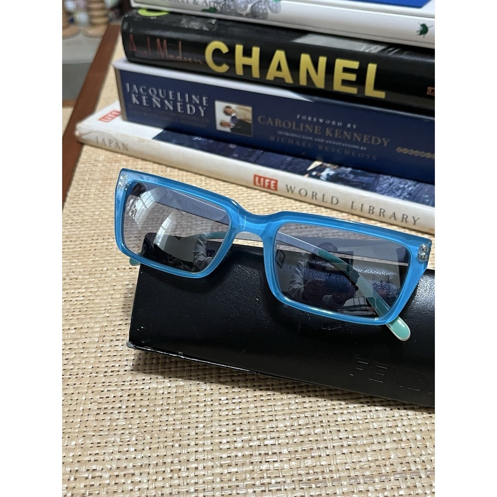 Marni MR51102 Turquoise Teal Rectangular Sunglasses
